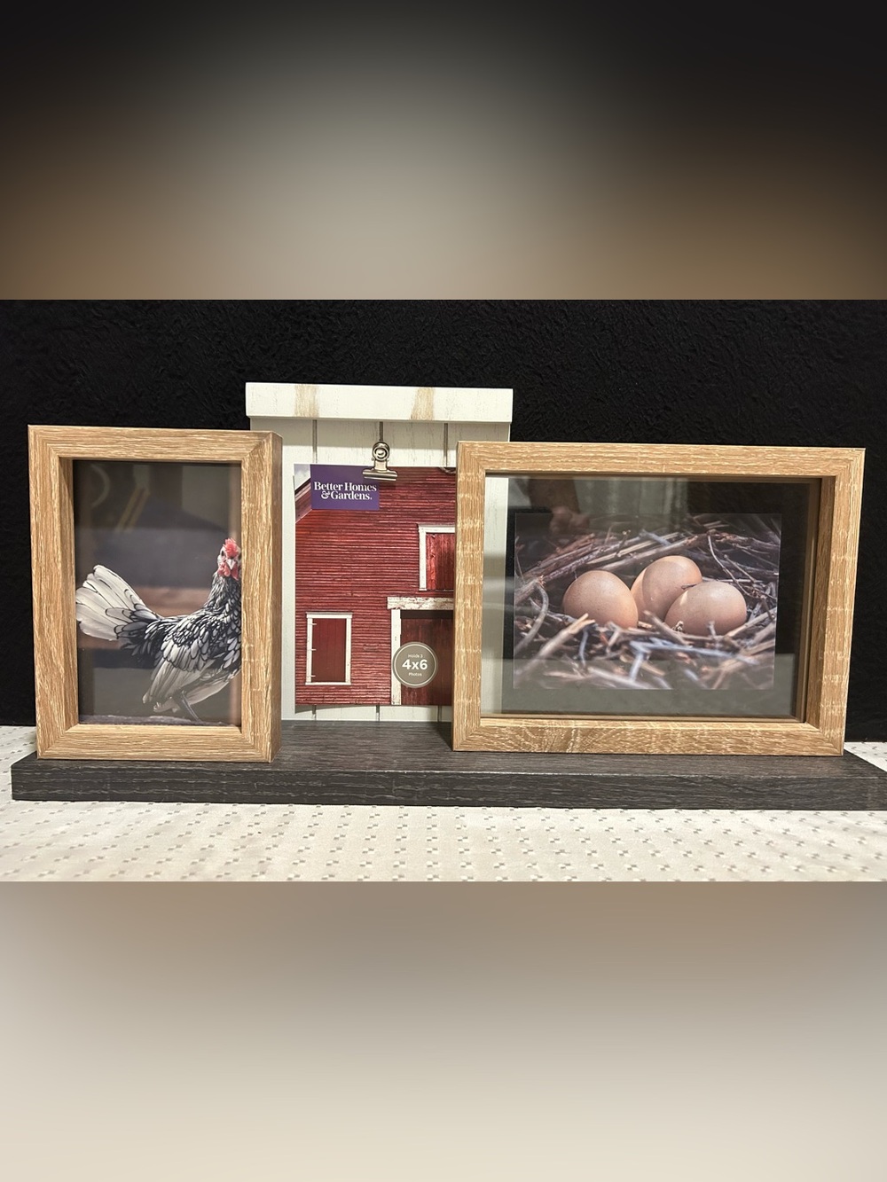 Farm Chicken & Eggs Decorative Photo Frames - Frames - Better Homes Gardens New